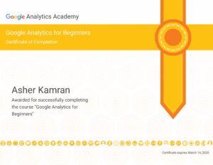 Google Analytics Expert