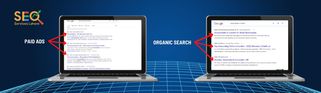 seo paid ads vs organic search